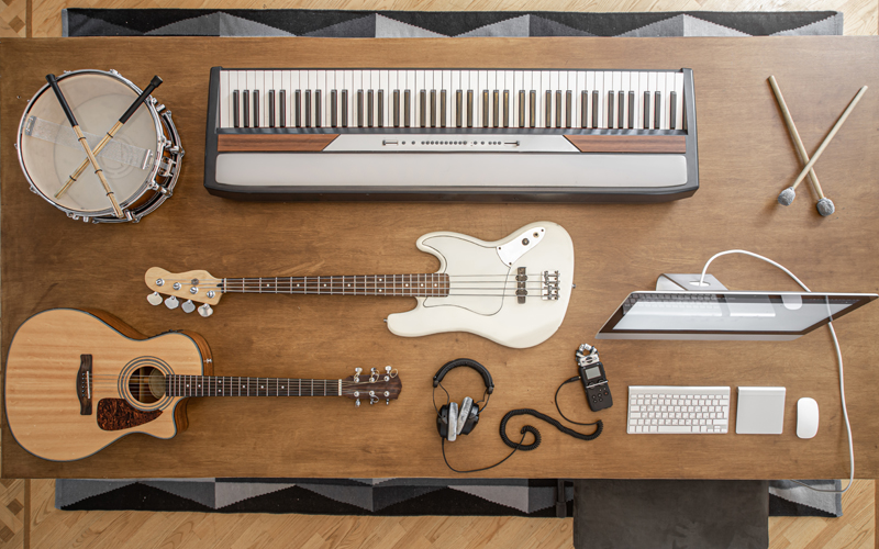 Five Main Types of Musical Instruments.